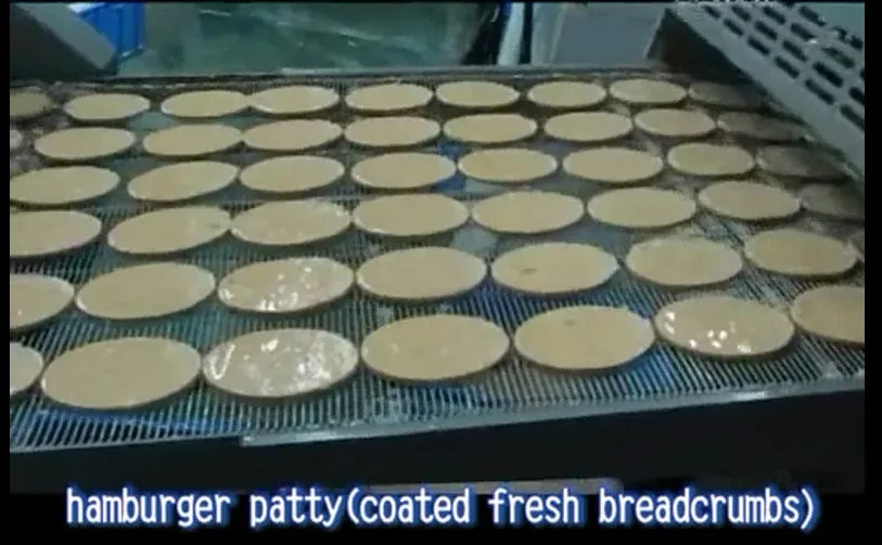 Mesin Pembentuk Patty Hamburger Daging Otomatis