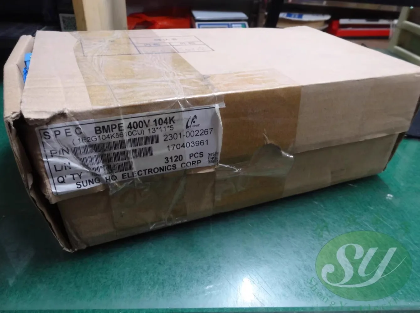 20PCS SUNG HO BNPE 0.1uf/400v 100nf u1 104 New film capacitor 10MM