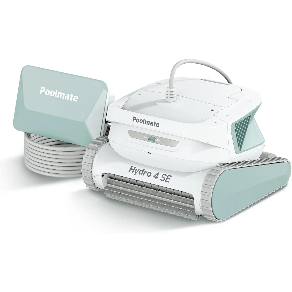 

Hydro 4SE Corded Automatic Robotic Pool Vacuum Cleaner, 40FT Long Cable + 4 Cleaning Modes + One-Key Touch Contral