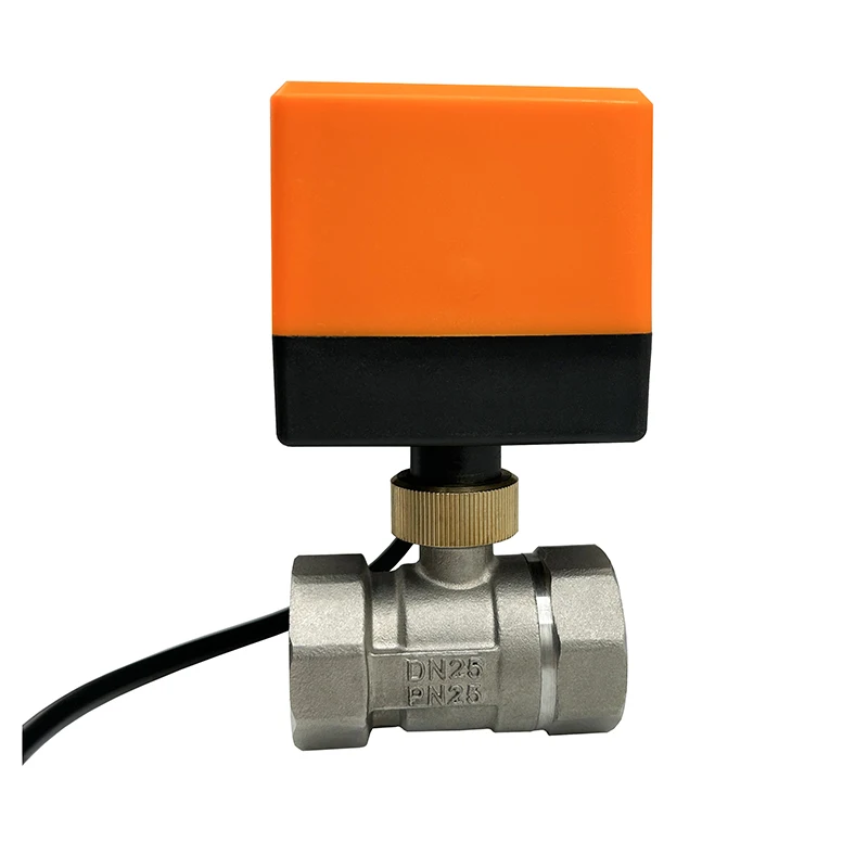 1/2 "1/2" 1 "1-1/4" 2 ''motorisierter 2-Wege-Edelstahl-Kugelhahn 3/4 V 12V 24V 3-Draht 2-Steuer-Kugelhahn für Wasser – Detail 7