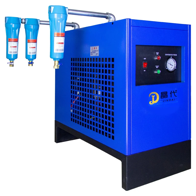 Silent 7.5HP 10HP 15HP industrial compressor parts compressed refrigerated air dryer