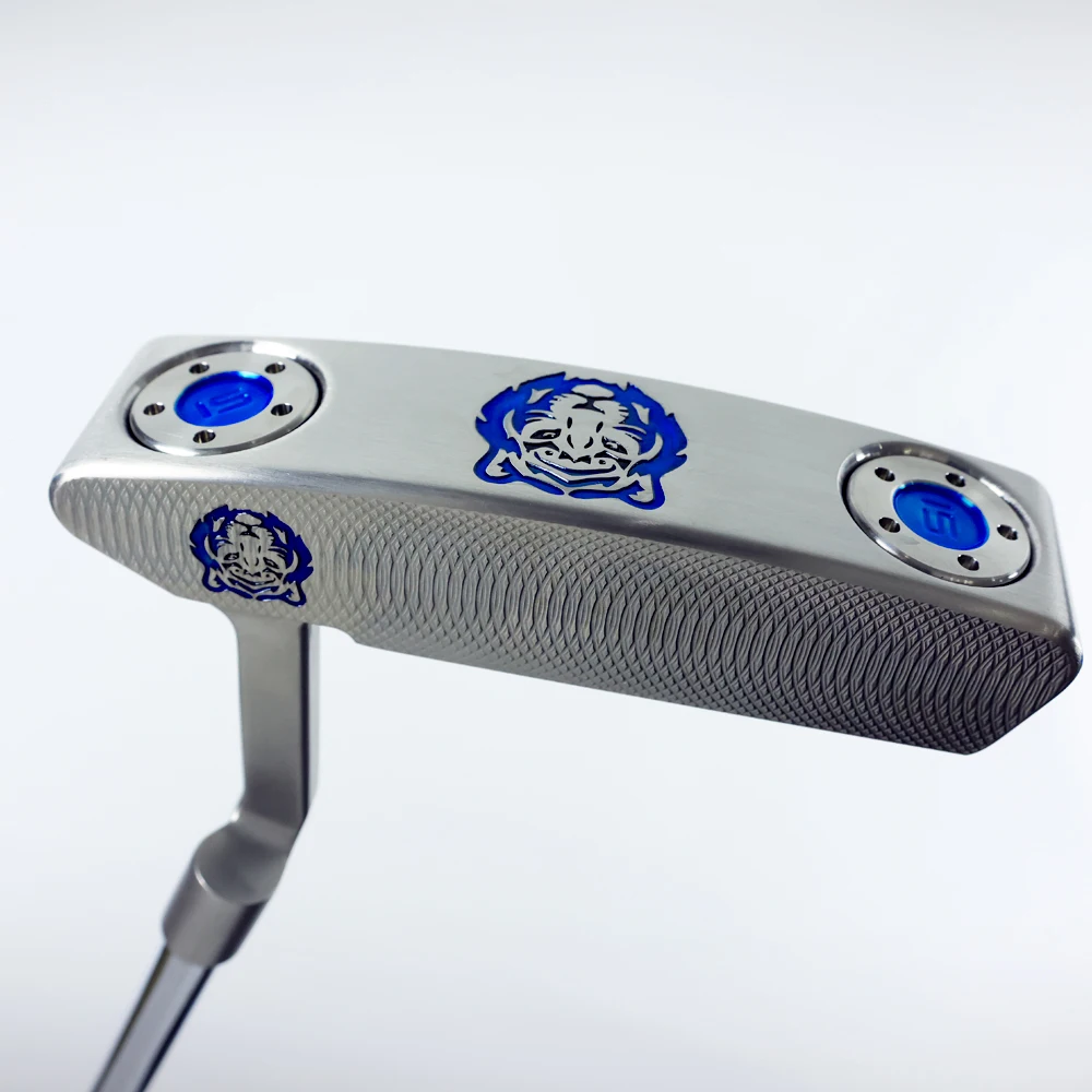 مضرب الأسد الأزرق ثلاثي المقاسات (431 ستانلس ستيل + قبضة مطاطية) | أوزان مزدوجة قابلة للتبديل | قبضة نمط العلم الوطني | 33 #4