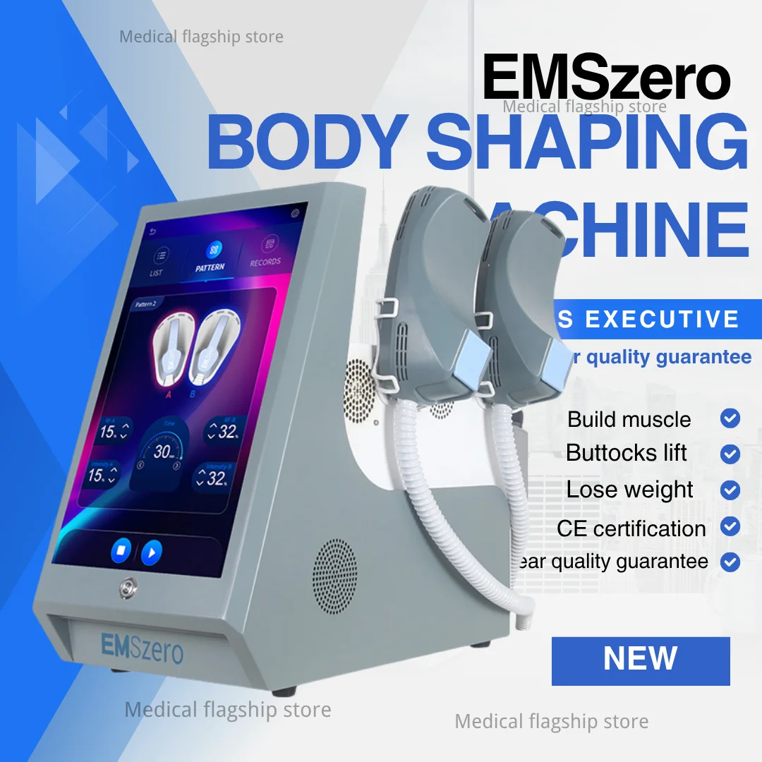 

Neo EMS Sculpt Machine 6000W EMSZERO RF Body Sculpting Slimming Muscle Electromagnetic Stimulation Fat Salon