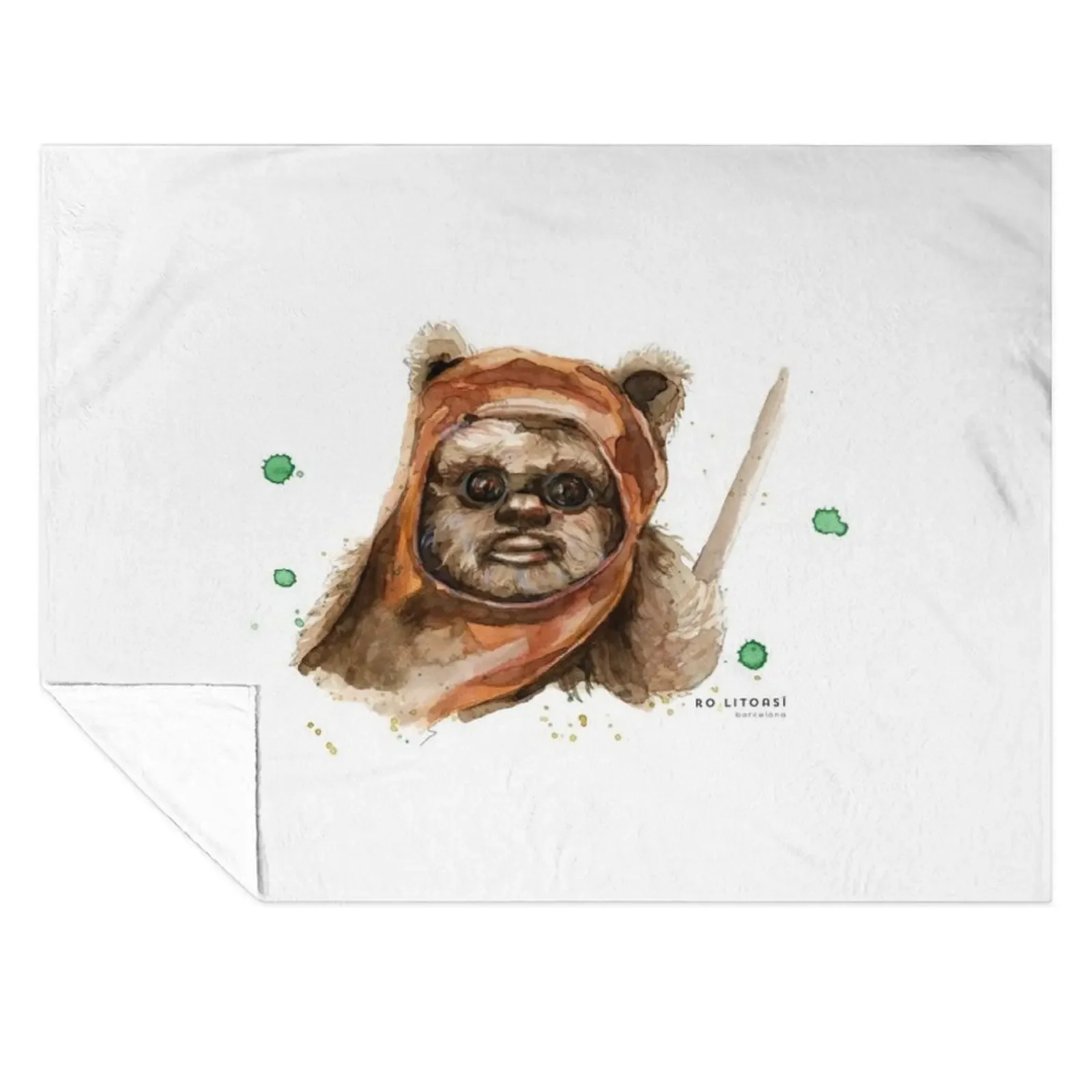 

Ewok Throw Blanket Soft warm winter Luxury Thicken heavy to sleep Blankets
