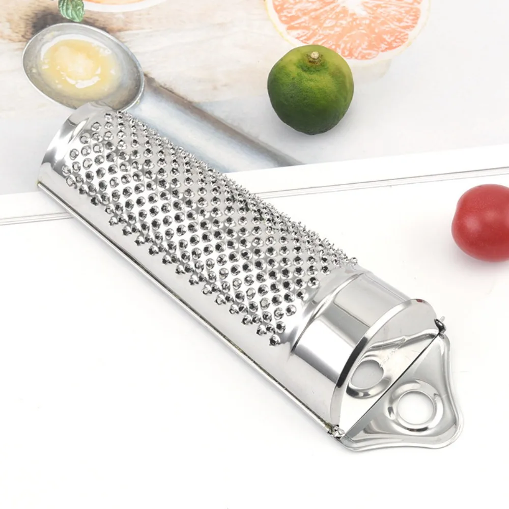 Stainless Steel Nutmeg Grater Multifunctional Hangable Rustproof Citrus Zester Hand Held Cheese Grater Garlic