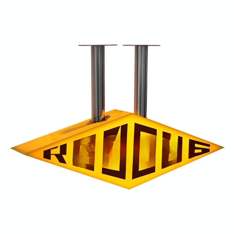 Door head outdoor double-sided billboard, coffee shop luminous ceiling sign