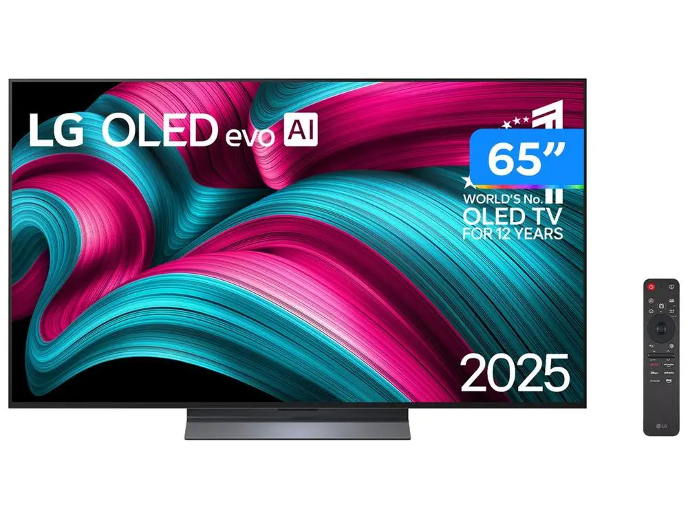 تلفزيون ذكي 65 LG 4K Ultra HD OLED OLED65C5PSA webOS 25 α9 معالج AI 4K Gen8 Alexa 4 HDMI 2.1 3 USB #1