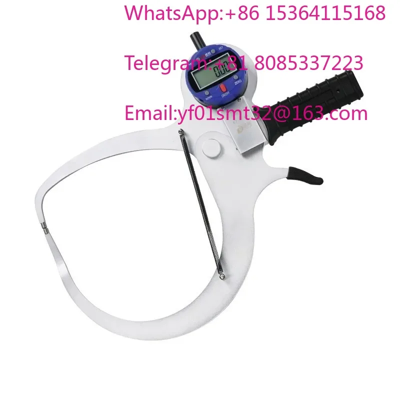Digital Spoon Style Thickness Measuring Gauge 0-50mm 0-80mm Handheld Digital Display Thickness Tester Industrial