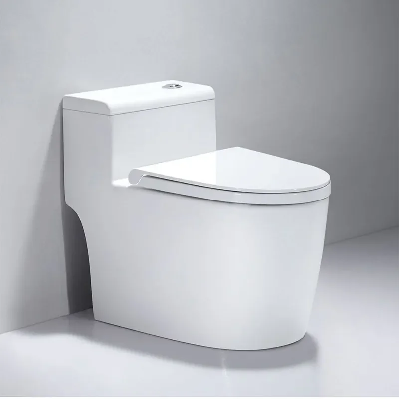 for Chaozhou One Piece Ceramic Toilet Siphon Water Saving Deodorant Large Impulse Easy to Clean for Small Apartment Bathroom