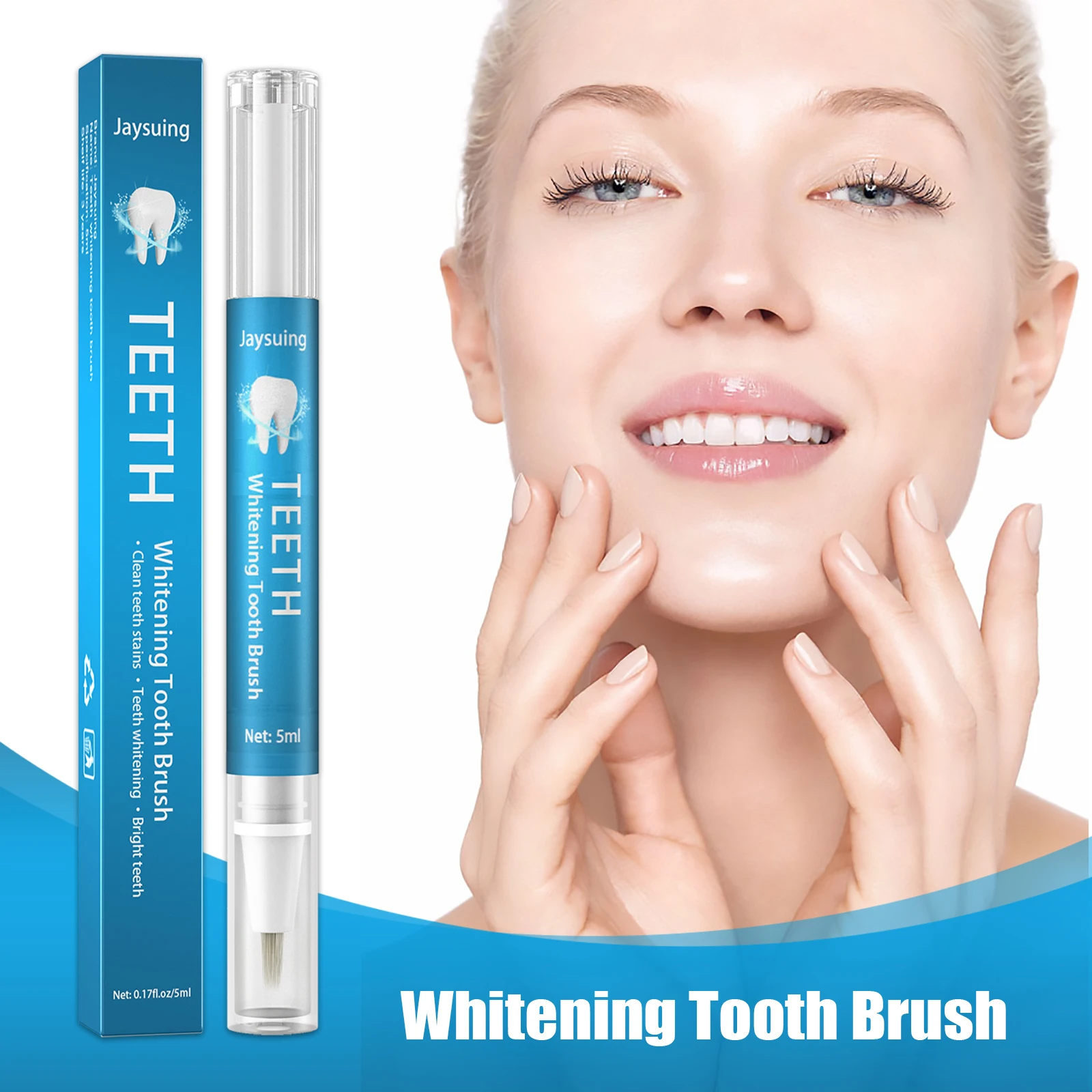 ฟันไวท์เทนนิ่งปากกาเจลฟอกสีฟัน - Whitening Pen Bleach บทวิจารณ์และราคา