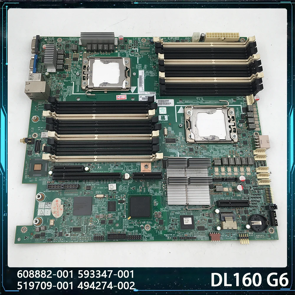 DL160 G6 X58 608882-001 593347-001 519709-001 494274-002 Server Motherboard