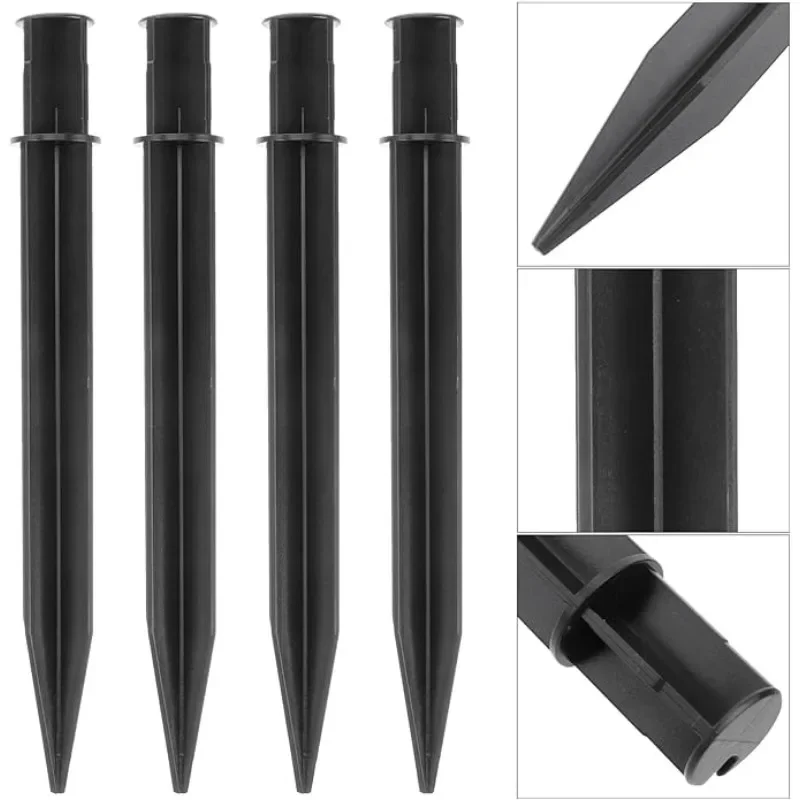 

Lawn Light Replacement Stakes Durable Threaded Mounting Poles for Outdoor Solar Lights Universal Fit for Most Garden Spikes