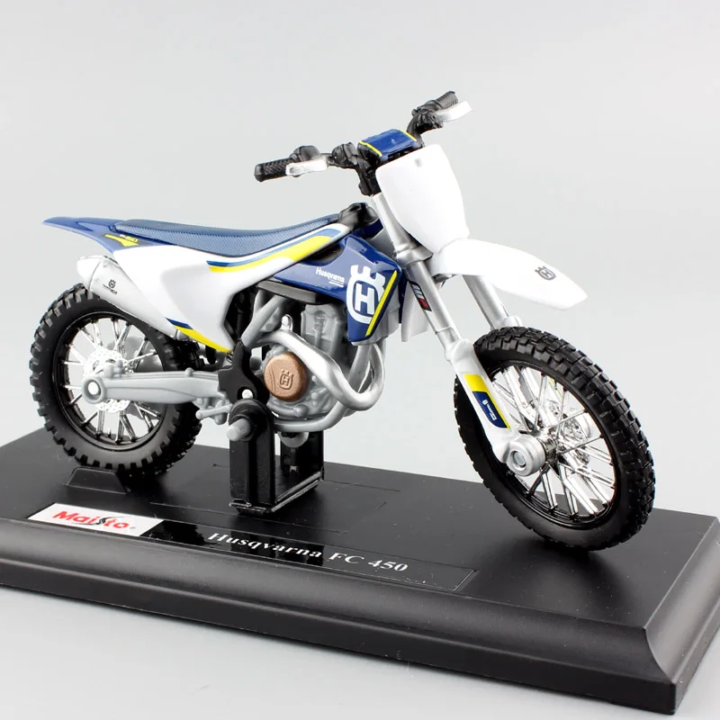 

Maisto масштаб 1/18 Husqvarna FC 450 2016, мотокросс, модель мотоцикла, литая под давлением игрушка, внедорожные транспортные средства, коллекционные канцелярские принадлежности