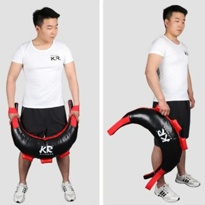 PU Boxing Training Bulgarian Power Bag Muay Thai Training Sand Sandbag 5-20kg MMA Boxing Power Bag Cultivate Endurance Exercises