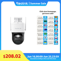 Reolink 4G Sim Solar Camera 8MP Wireless Outdoor IP Camera 360° Pan & Tilt with Auto-Zoom Tracking Camera IP65 Waterproof