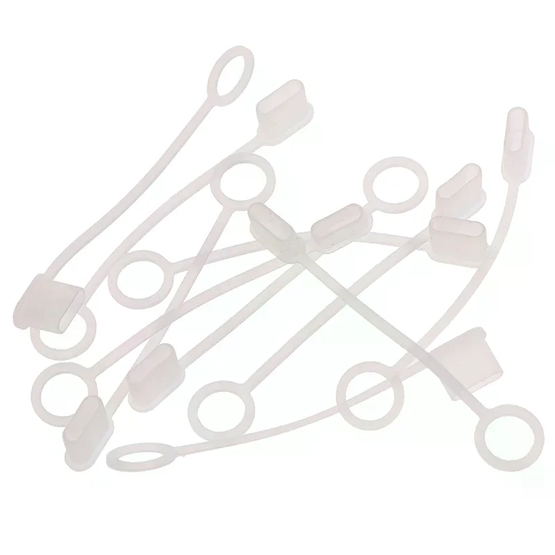 

10 шт. защитный колпачок USB Type-c, чехол для кабеля, пылезащитная заглушка, крышка зарядного устройства с проводом