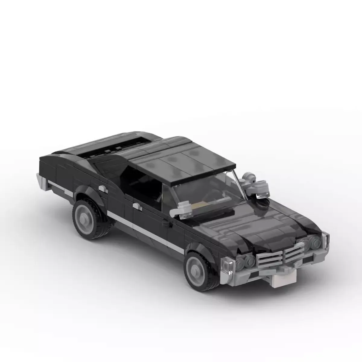 MOC-Técnicos Blocos De Construção De Carros, Speed Champions Veículos, Brinquedos De Presente De Natal, Filme Sobrenatural 1967 Chevrolet Impala