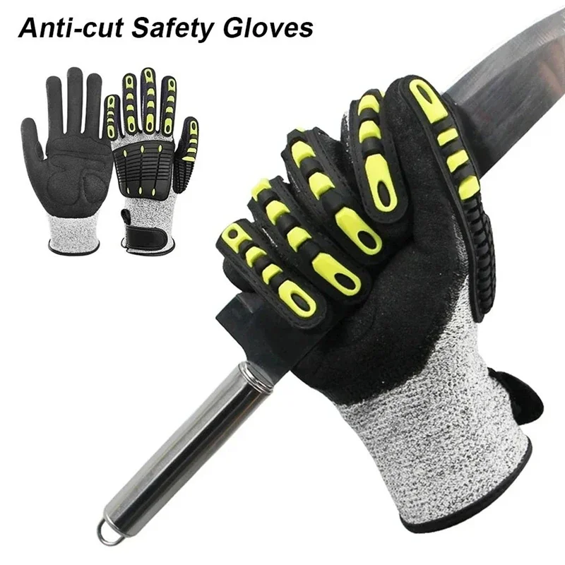 

Multi-Protection Outdoor Safety Gloves – Anti-Vibration Anti-Smashing Anti-Cutting Anti-Collision, Essential Gear for Cycling