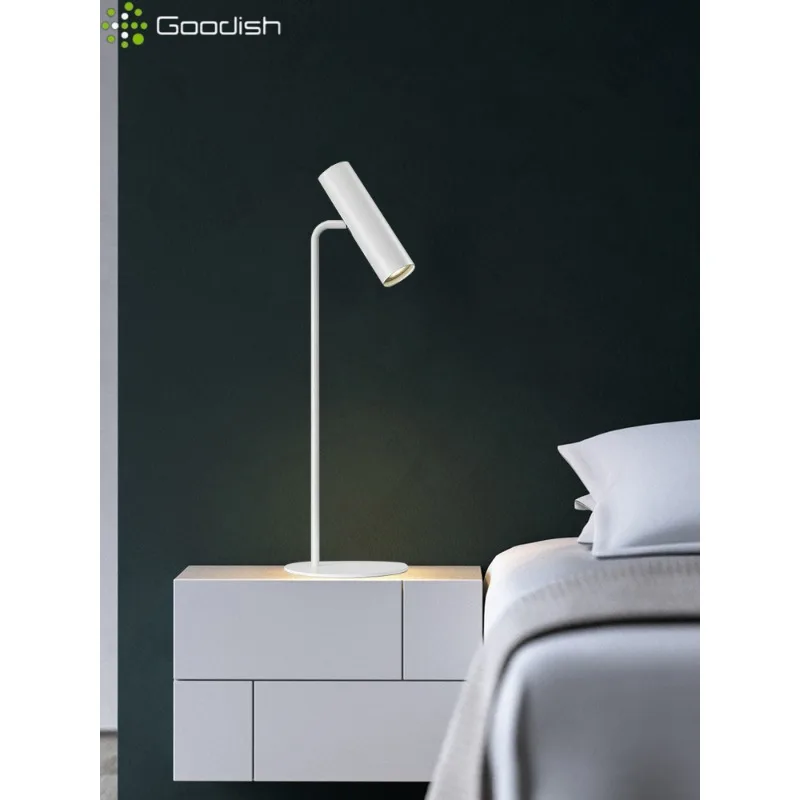 Modern Minimalist Nordic Floor Lamps Black Microphone Stand Shaped  Art Creative Lights for Bedroom Home Decoration Chandeliers