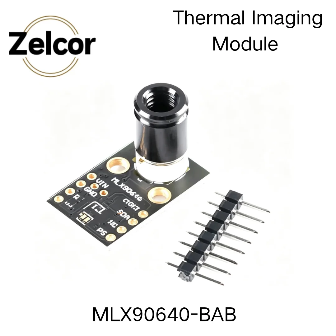 Hot MLX90640BAA MLX90640BAB GY-90640 MLX90640 IR 32*24 Infrared Temperature Measurement Dot Matrix Sensor Thermal Imager Module