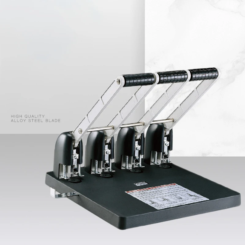 Paper Hole Punch Heavy Duty Hole Puncher 4 Holes Punch 150 Sheets of Paper