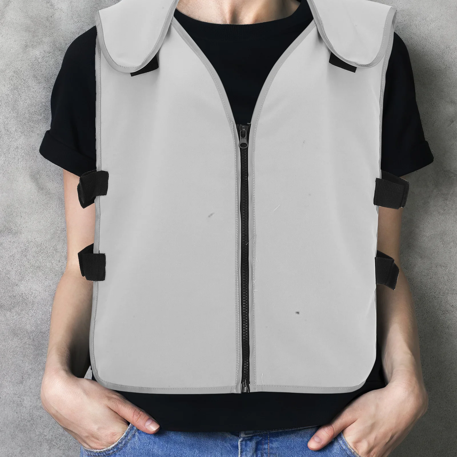 1 ensemble gilet de refroidissement paquets de glace refroidissement rapide réglable léger grande taille gilet d'été pour le travail en plein air Sports temps chaud