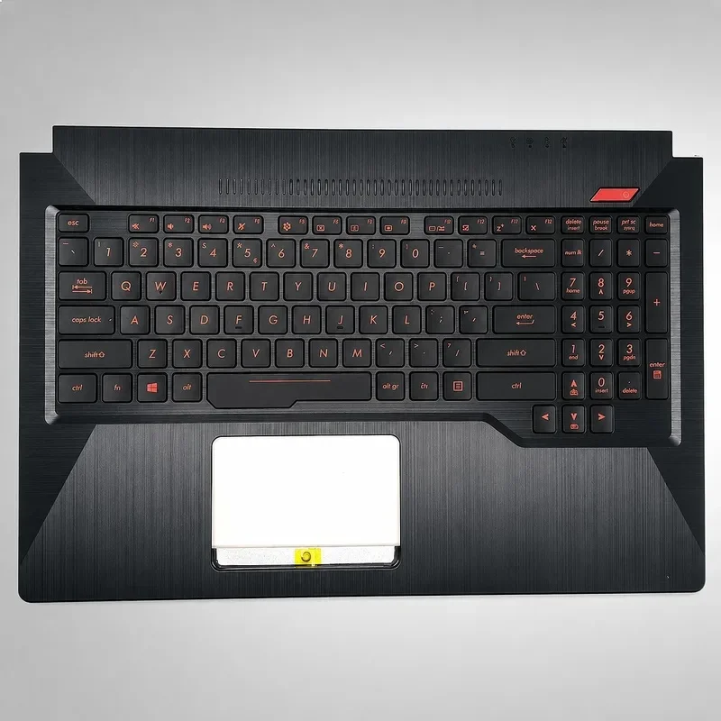 dl+Red Backlit US Keyboard Palmrest for Asus FX503 FX503VD FX503VM FX63V ZX63V GL503