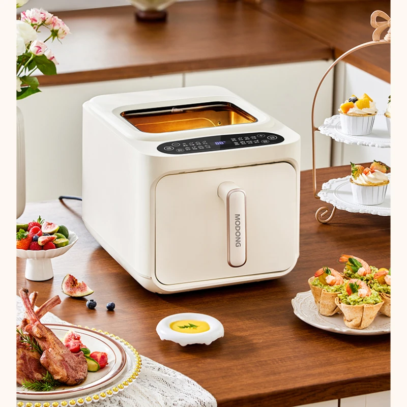 

Air Fryer Smart Visual No-turn-over Household 6L Large-capacity Multi-functional Air Fryer Oven Two-in-one