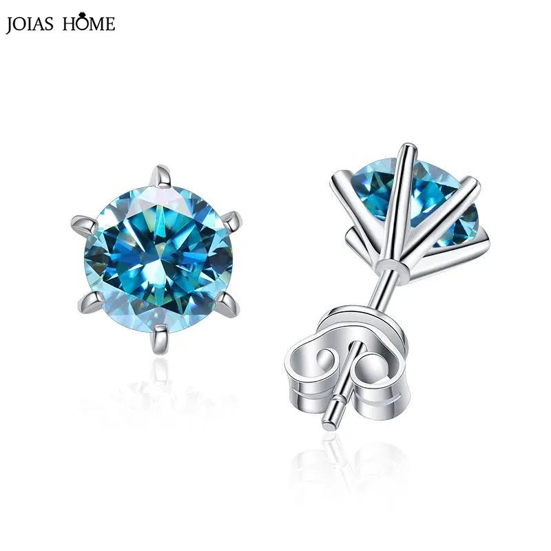 JoiasHome New Series High Quality S925 Sterling Silver Stud Earrings For Women Classic Style With Geometric Shape Jewelry Gift