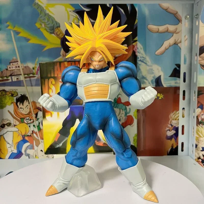 In Stock 25cm Anime Dragon Ball Z Super Trunks Action Figure PVC Super Saiyan Gotenk Figures Collection Model Toy For kids Gifts