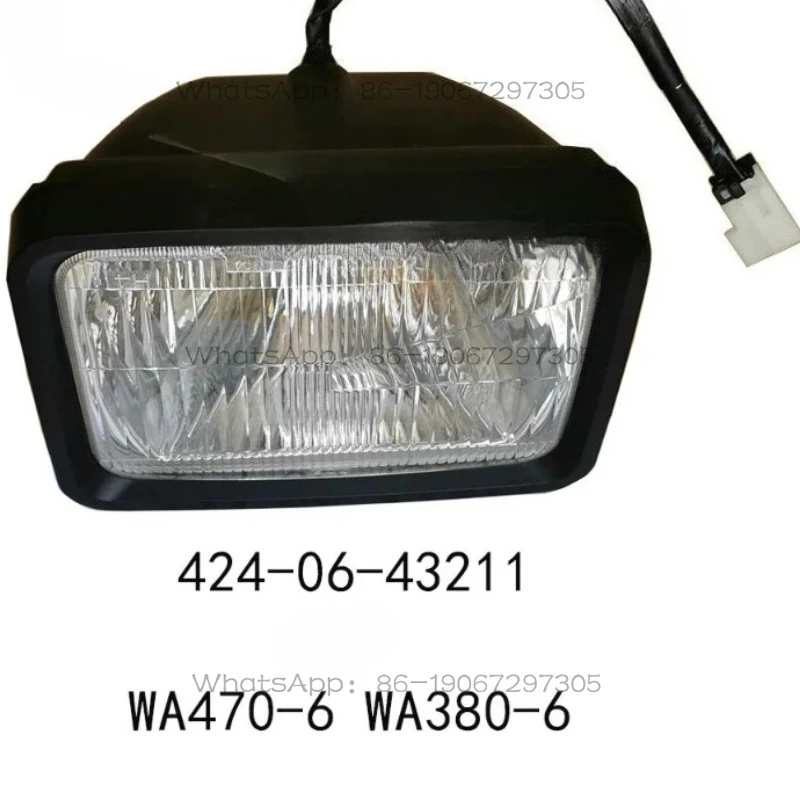 Suitable for Loader WA470-6 WA380-6 Headlights 424-06-43211