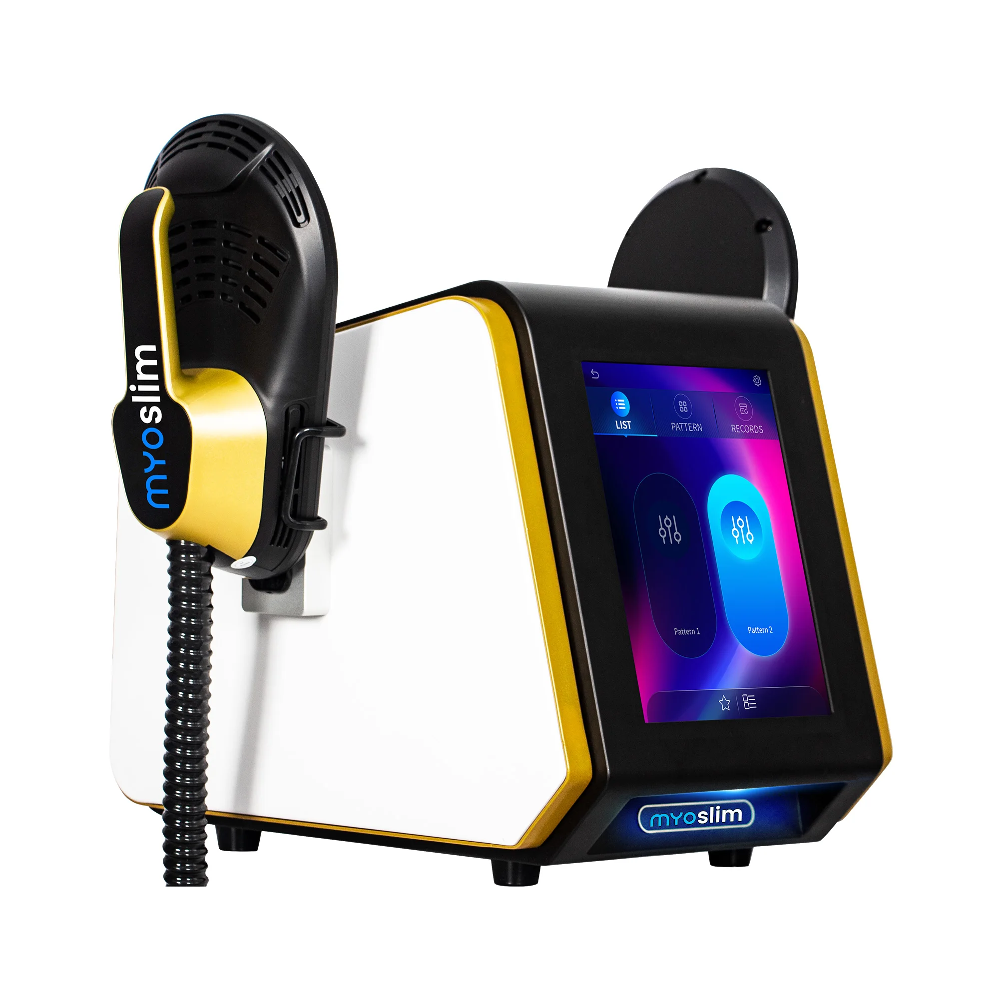 EMSZERO ใหม่แบบพกพา 6500W UltraBody 15 Tesla DLS EMS RF ลดน้ําหนักReshaping กล้ามเนื้อ Contour StimulationShaping เครื่อง