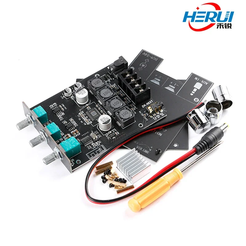 50W+50W high and low tone adjustment Front audio amplifier board module 5.0 Dual channel stereo subwoofer Bluetooth