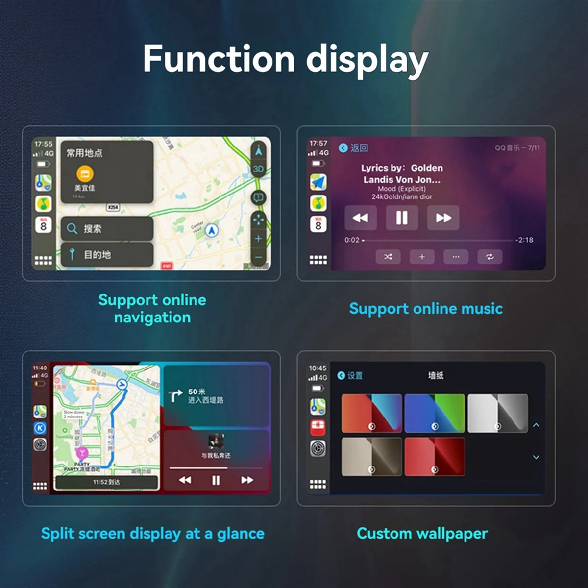 Wireless Carplay Ad…