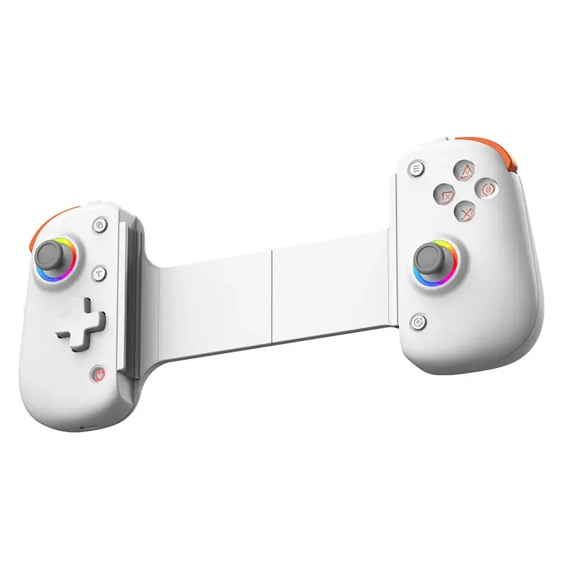 HOT BSP D8 PRO RGB Tablet Controller Wireless Handle For Switch Game Bluetooth Stretching Joystick For P3 P4 Android IOS Gamepad