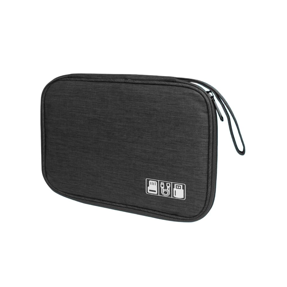 

Портативная сумка для хранения кабелей для передачи данных, электронные цифровые аксессуары, USB-органайзер для зарядного устройства, водонепроницаемый чехол для путешествий