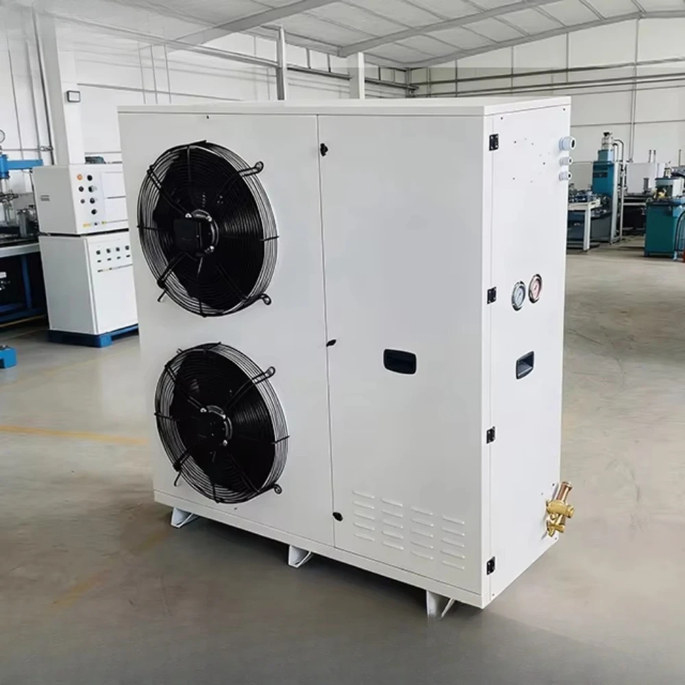 380V Copeland Scroll compressor unit, using R404/R22 refrigerant suitable for energy-saving freezers in cold storage restaurants