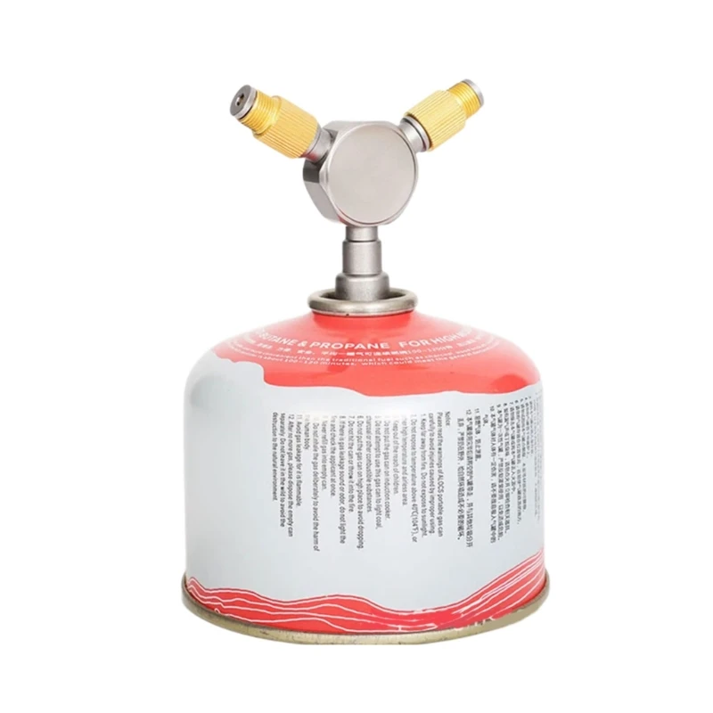 3-in-1-Butan-Adapter, Verlängerung, geteilte Öfen, Adapter, 3 Ausgänge, Gastanks, Umwandlung, Gasverteiler, Umrüstkopf – Detail 5