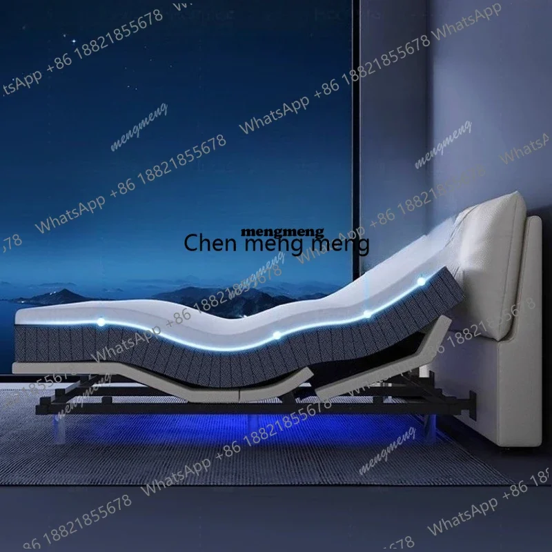 

Двуспальная кровать для подростков в скандинавском стиле, деревянная, с обивкой, для спальни, Cama De Lujo Para DormitorioX