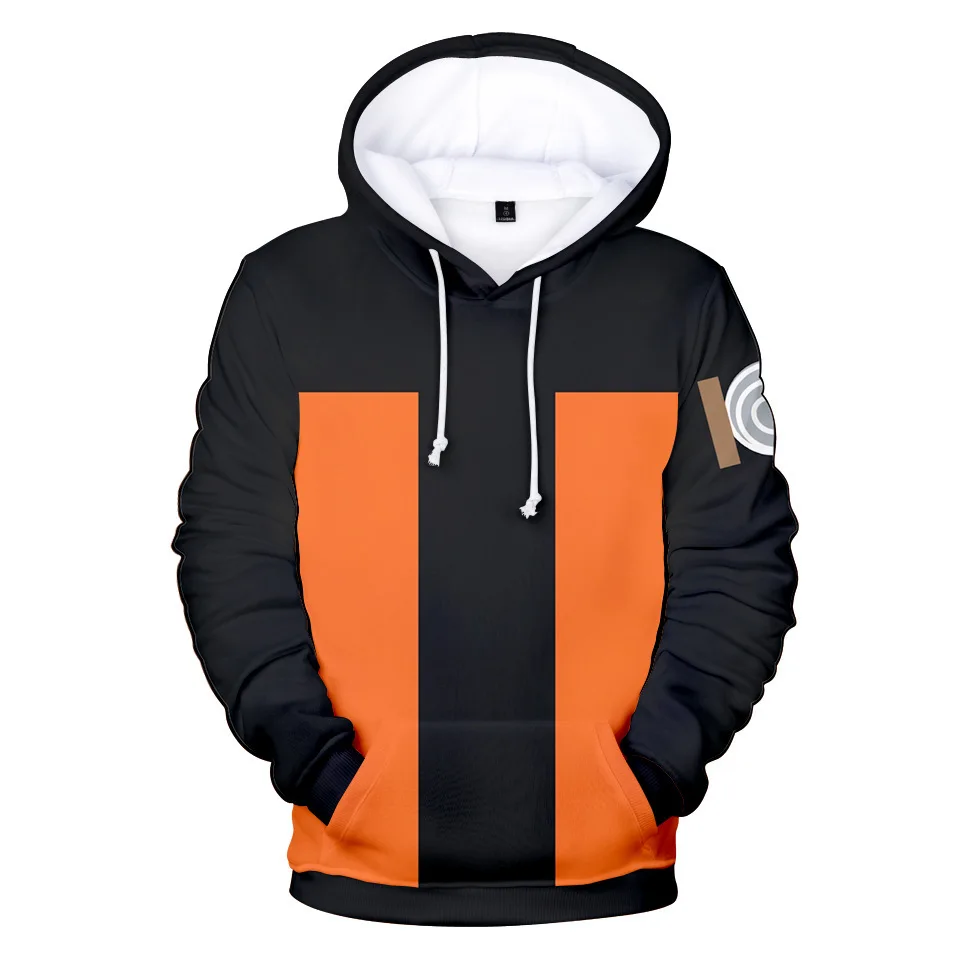 Bandai Naruto 3D Anime Hoodie – Herren Streetwear, Cosplay, Harajuku & Y2K Stil – Trendig & Bequem – Detail 9