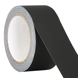 Black Gaffers Tape 30 Yards x 2 Inch - Waterproof, No Residue, Non-Reflective, Easy Tear, Matte Gaffer Stage Tape - Gaffer
