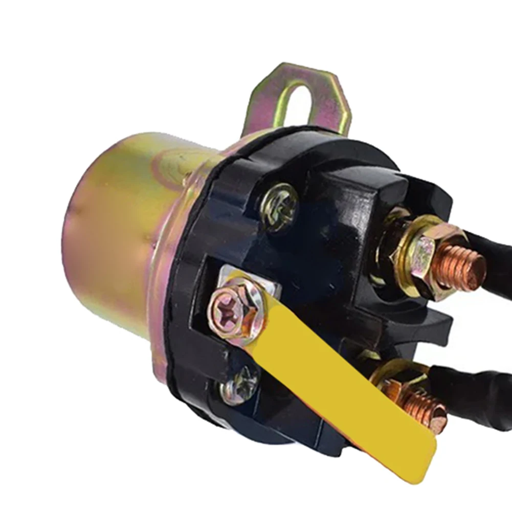 MD337888 Relay Glow Control Relay For Diesel Engine Cold Start Metal Construction Direct Replacement Easy Installation