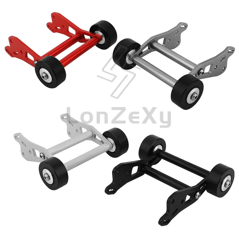 1pc Metal Adjustable Wheelie Bar Anti Roll Wheel for 1/18 Losi Mini LMT 4WD Solid Axle RC Monster Truck Upgrade Parts