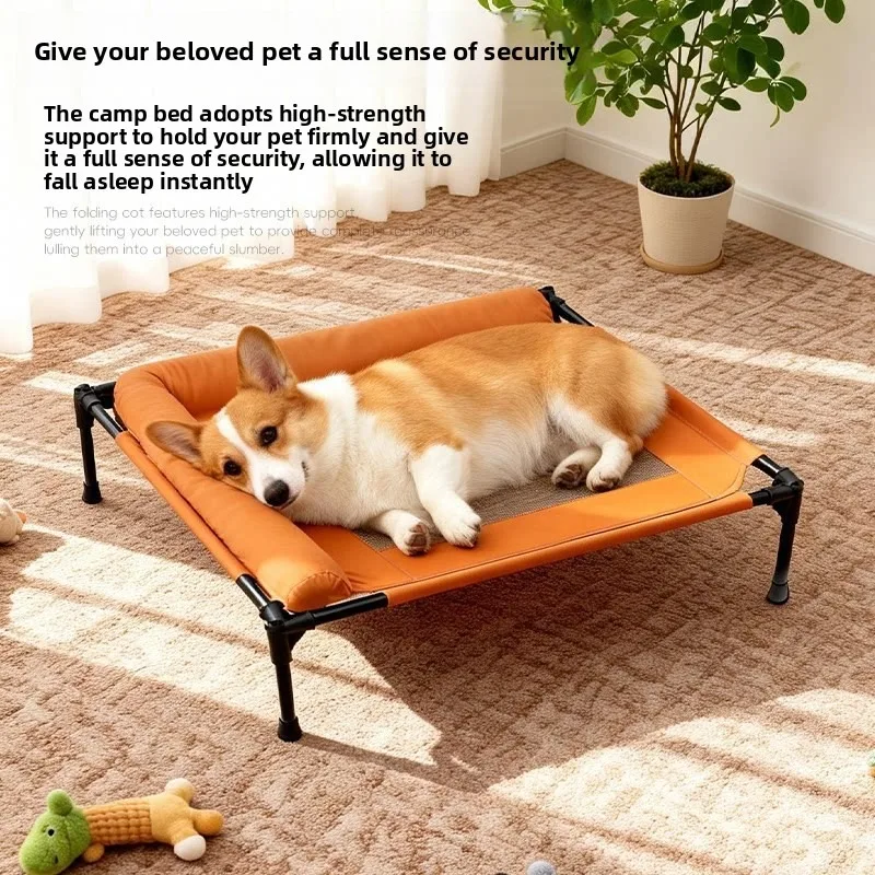

Raised All Seasons Outdoor Pet Cot Bed Detachable Washable Medium Large Dogs Pet Bed Dog Beds for Small Dogs Dog Beds