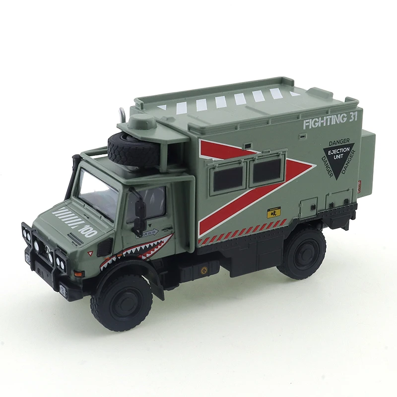 XCarToys 1/64 ARMADDILLO chenille Unimog U4000 voiture alliage véhicule à moteur moulé sous pression en métal modèle enfants cadeau de noël jouets pour garçons