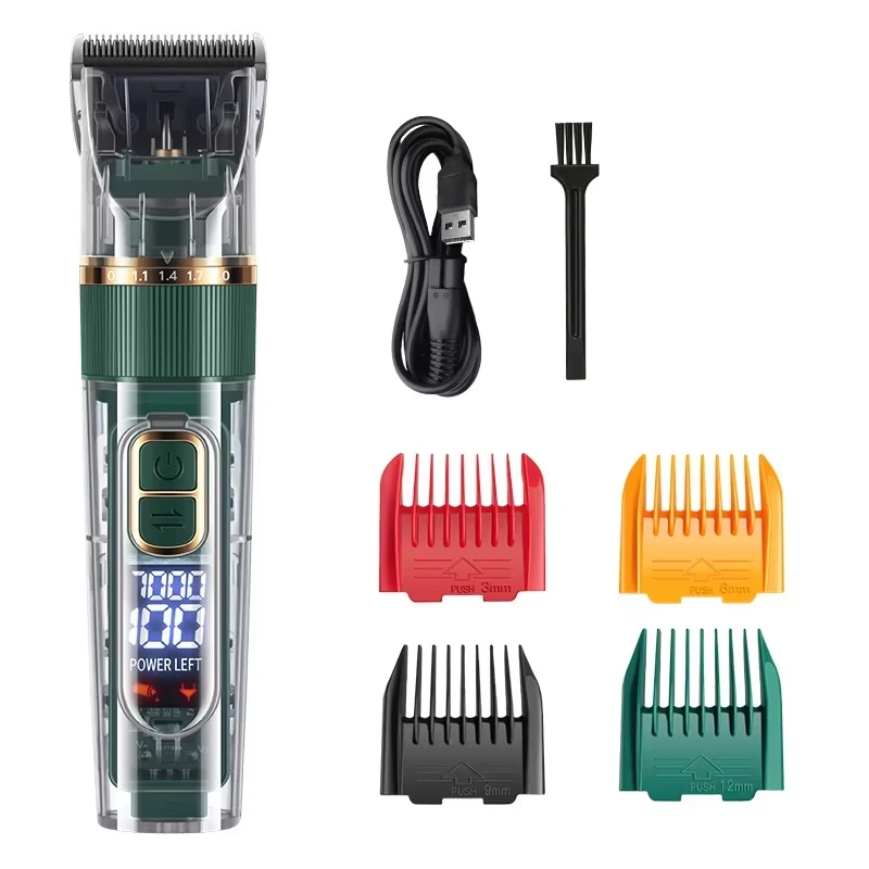 Pet Rasierer Elektrische Drücker Katze Hund Haar Trimmen Schere Set Barber Elektrische Push Clippers