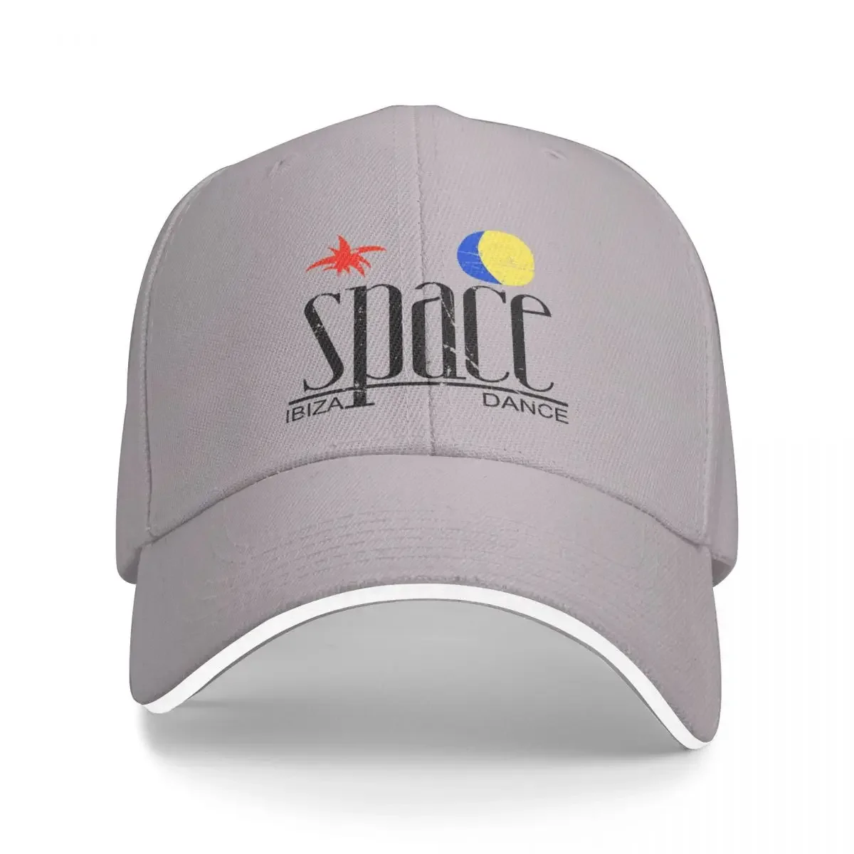 

SPACE Ibiza Dance: vintage MODEL Legendary nightclub of La French Touch Cap Baseball Cap Sunscreen mens caps Women's