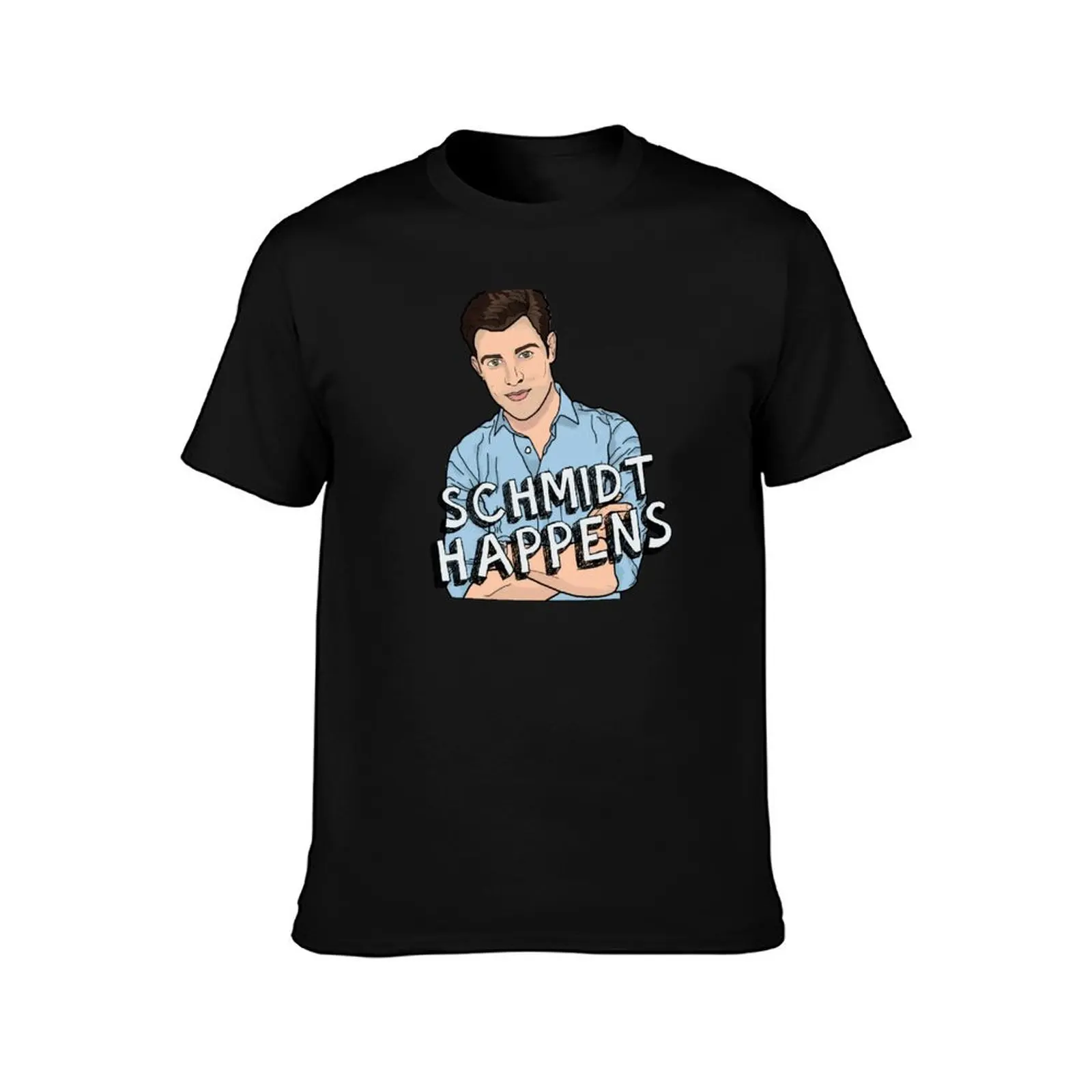Schmidt Happens T-Shirt Christmas Casual Short Sleeve Top T-Shirt