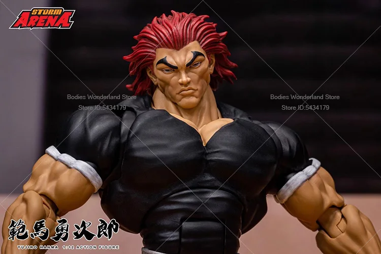 В наличии Storm Toys BHSA02 масштаб 1/12 мужской солдат Hanma Yujiro японская манга фигурка 6 дюймов полный набор коллекция кукол