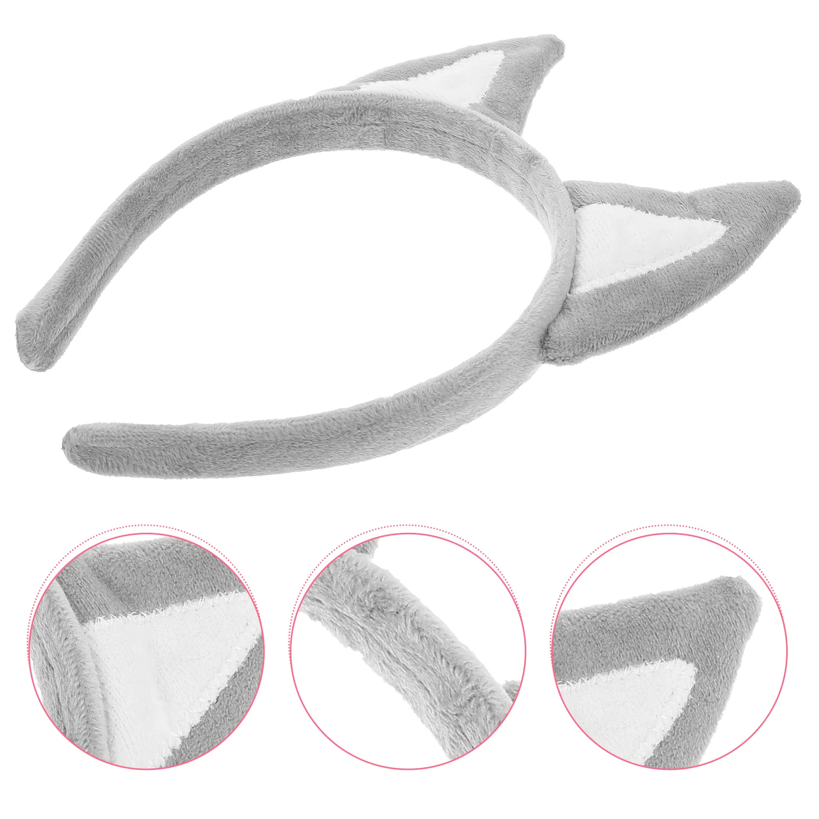 

Shepherd Dog Ears Headband Black Puppy Prop Headpiece Women Party Cosplay Costume Accessories Festival Headdress Dog Ear
